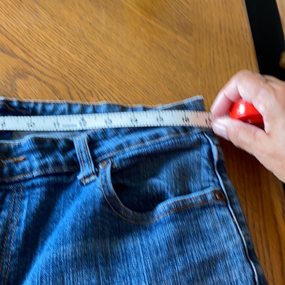Levi's Mid Rise Skinny Denim Jeans 16 Plus Size
